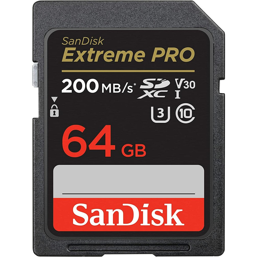 Карта памяти 64Gb SD SanDisk Extreme Pro (SDSDXXU-064G-GN4IN)