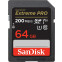 Карта памяти 64Gb SD SanDisk Extreme Pro (SDSDXXU-064G-GN4IN)