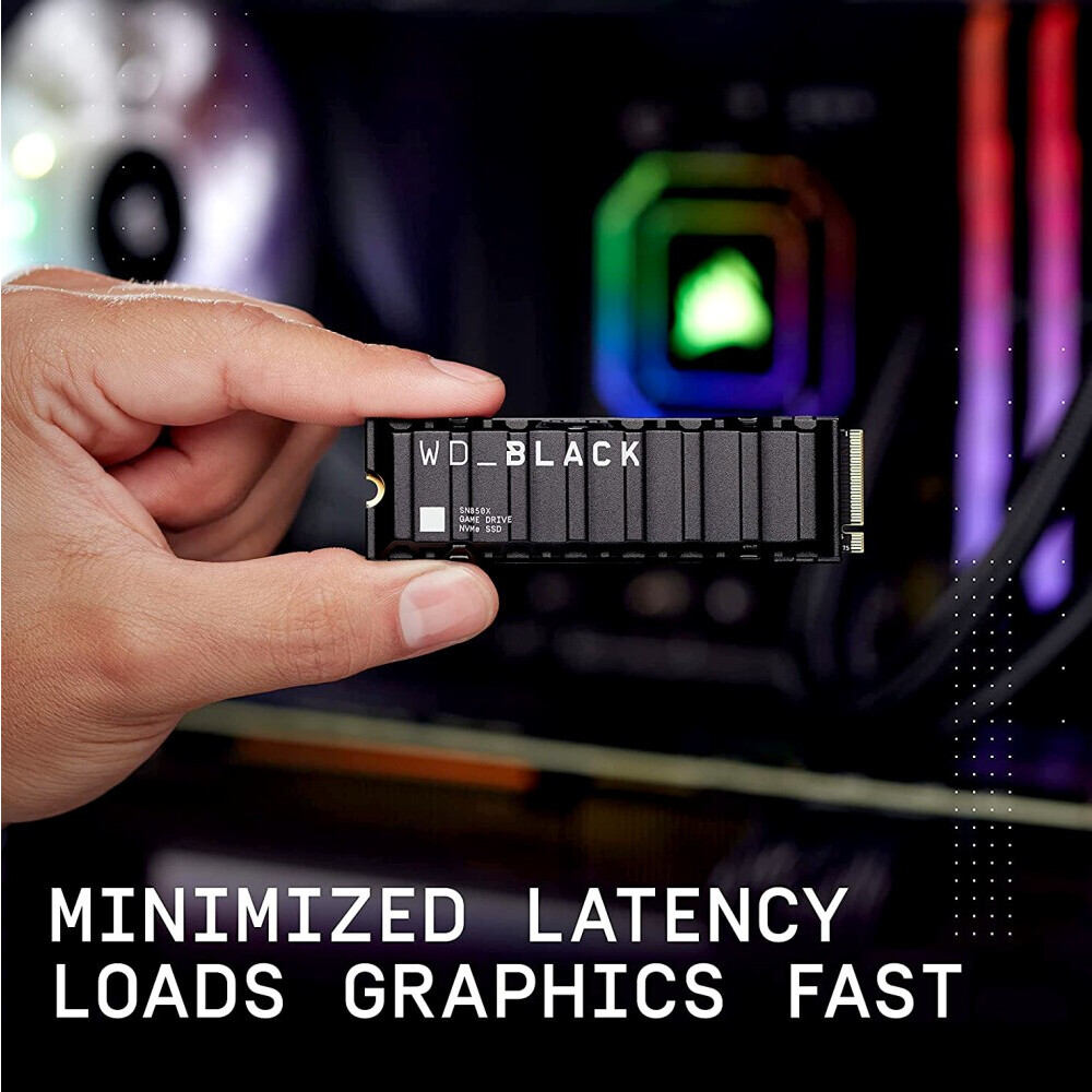 Накопитель SSD 2Tb WD Black SN850X (WDS200T2XHE) - фото 3