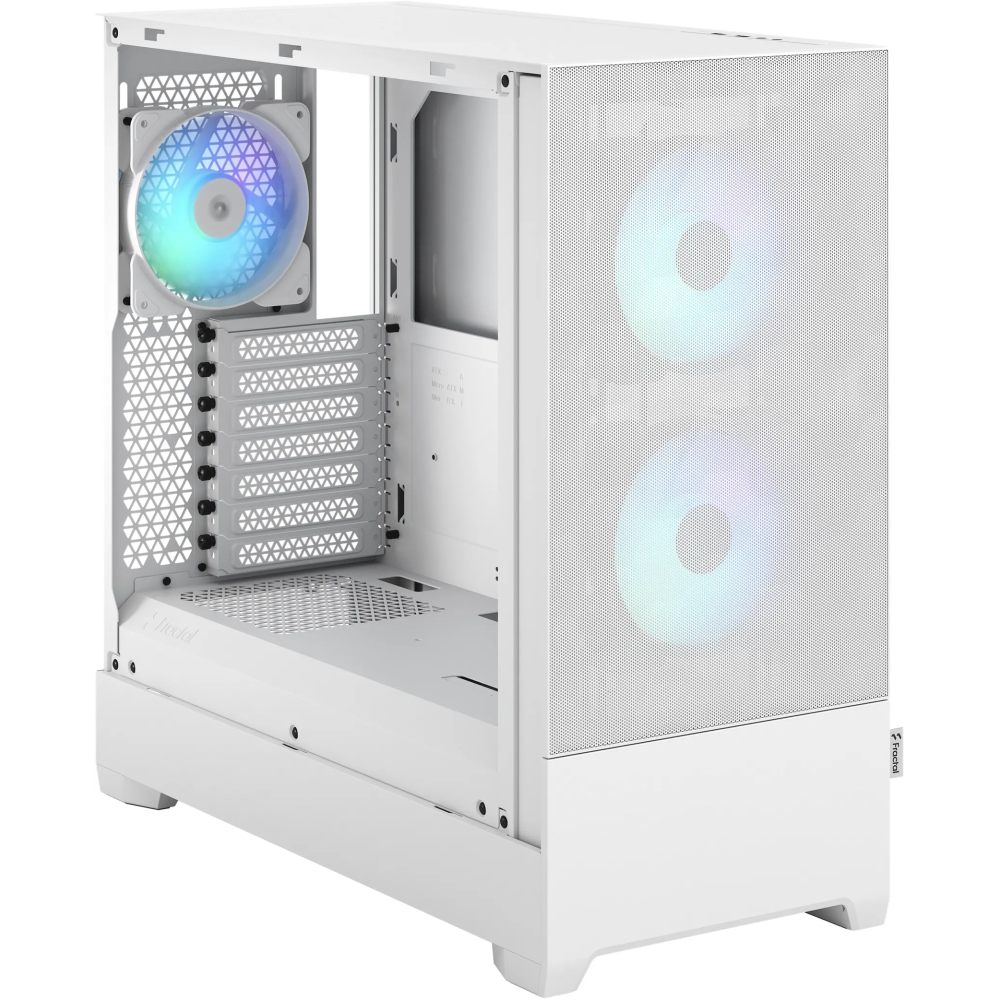 Корпус Fractal Design Pop Air RGB White TG Clear Tint - FD-C-POR1A-01 - фото 5