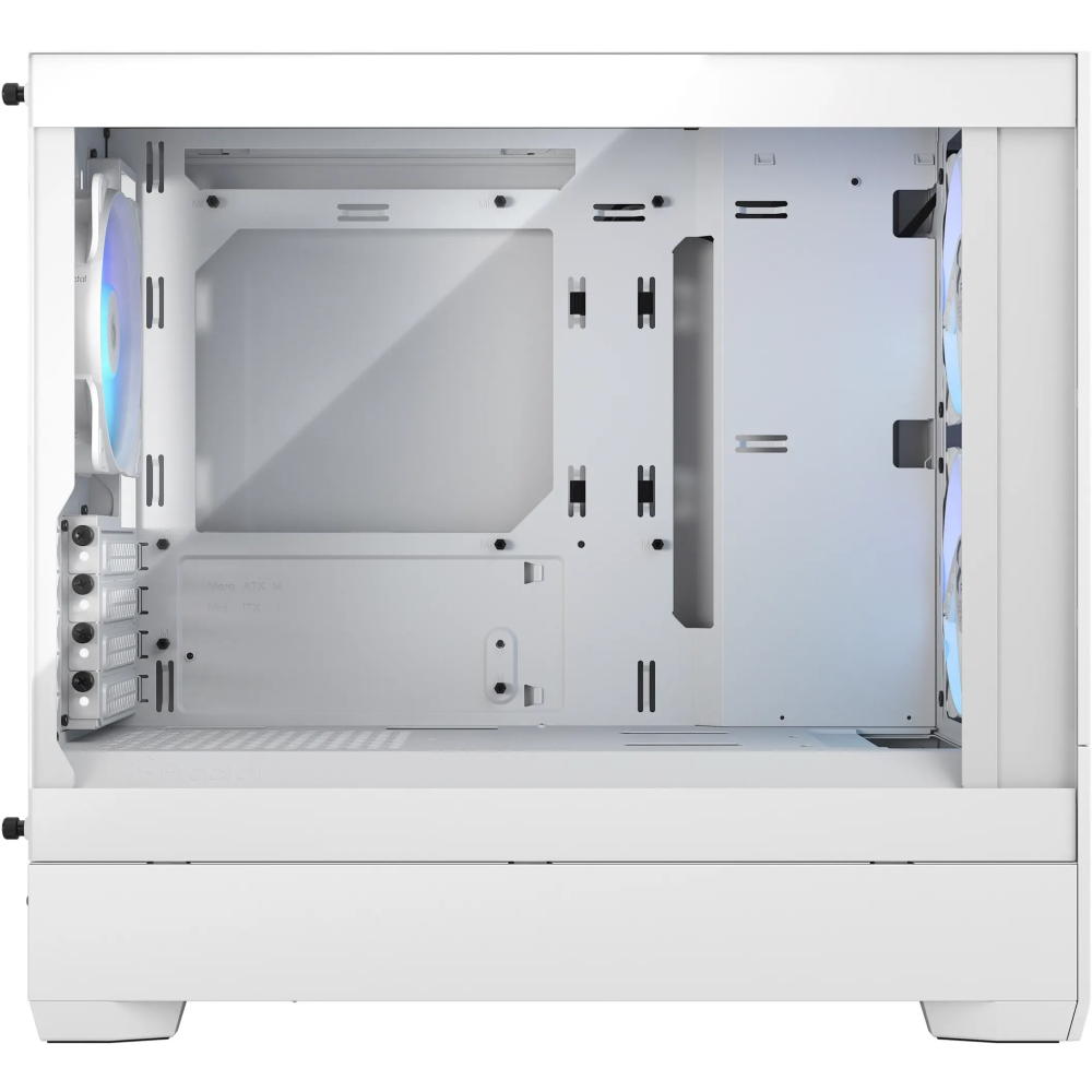 Корпус Fractal Design Pop Mini Air RGB White TG Clear - FD-C-POR1M-01 - фото 4