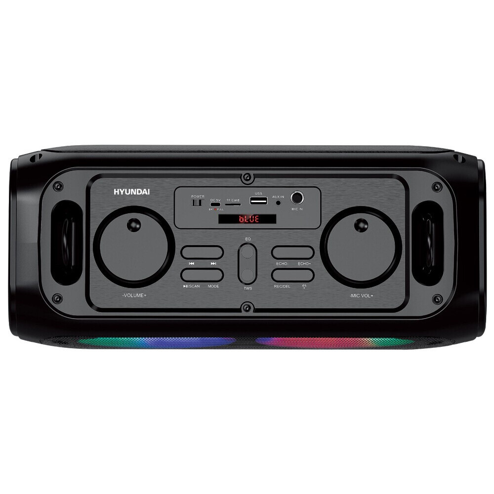 Портативная акустика Hyundai H-PS1030 Black - фото 3