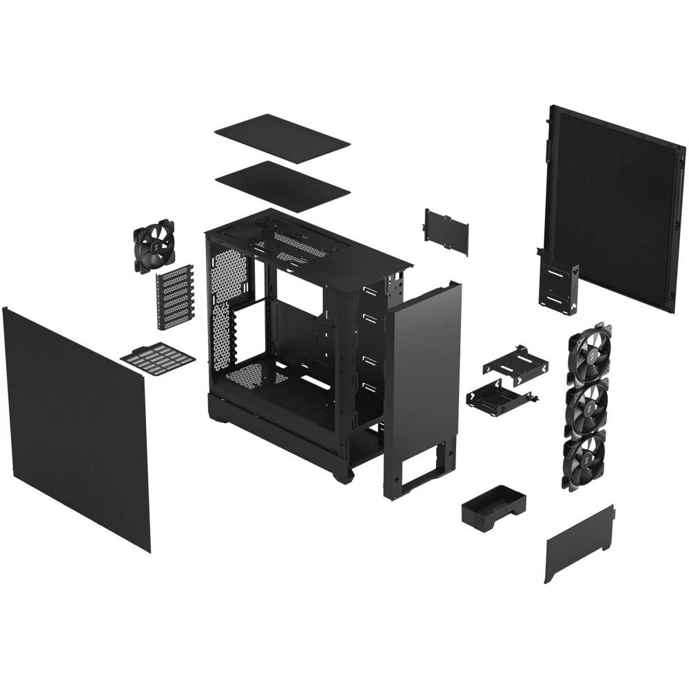 Корпус Fractal Design Pop XL Silent Black Solid - FD-C-POS1X-01 - фото 12