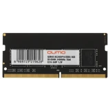 Оперативная память 8Gb DDR4 2400MHz QUMO SO-DIMM (QUM4S-8G2400P16)