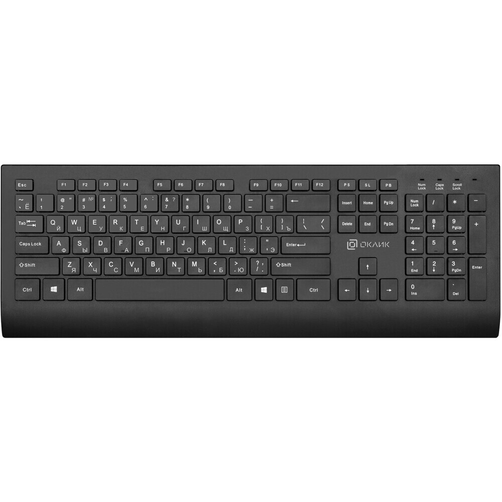 Клавиатура Oklick 155M Black - 1678057
