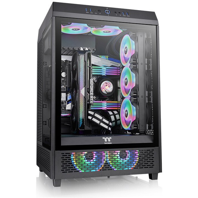 Корпус Thermaltake The Tower 500 Black (CA-1X1-00M1WN-00) - фото 4