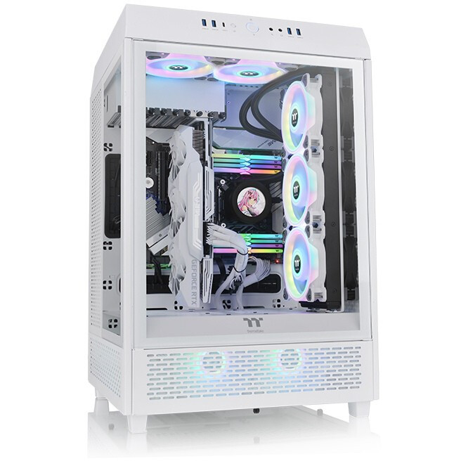 Корпус Thermaltake The Tower 500 Snow (CA-1X1-00M6WN-00) - фото 5