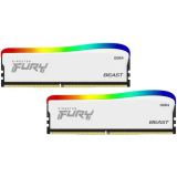 Оперативная память 16Gb DDR4 3600MHz Kingston Fury Beast White SE (KF436C17BWAK2/16) (2x8Gb KIT)