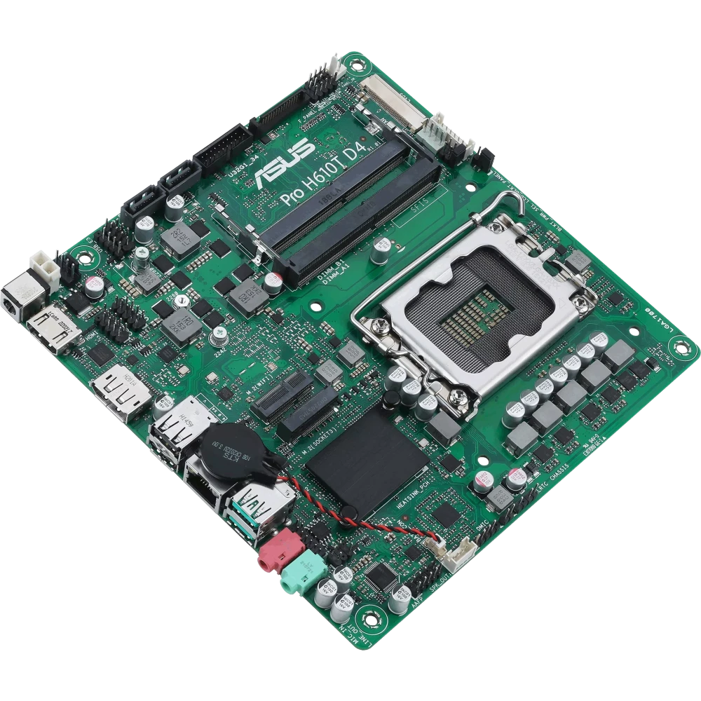 Материнская плата ASUS PRO H610T D4-CSM - фото 3