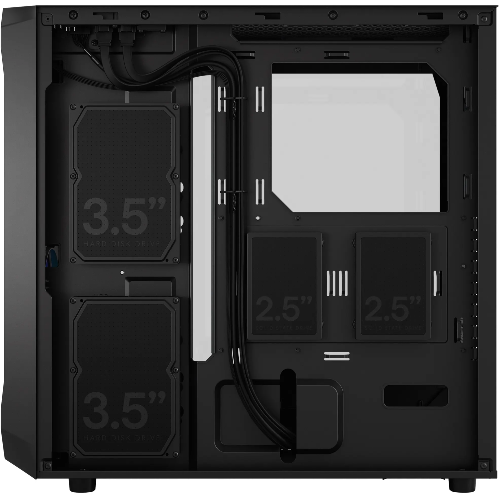 Корпус Fractal Design Focus 2 RGB Black TG Clear Tint - FD-C-FOC2A-03 - фото 10