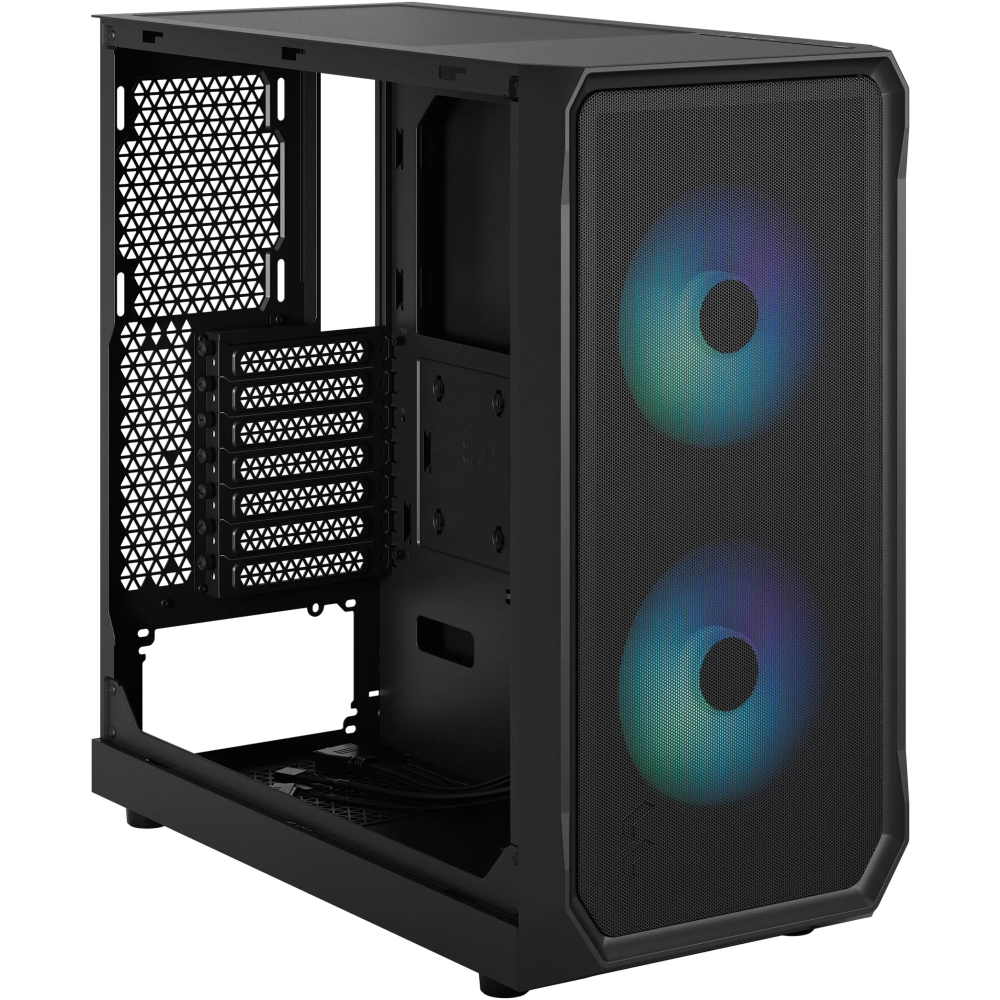 Корпус Fractal Design Focus 2 RGB Black TG Clear Tint - FD-C-FOC2A-03 - фото 11