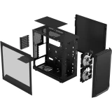 Корпус Fractal Design Focus 2 RGB Black TG Clear Tint (FD-C-FOC2A-03)