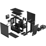 Корпус Fractal Design Meshify 2 Mini Black TG Dark Tint (FD-C-MES2M-01)