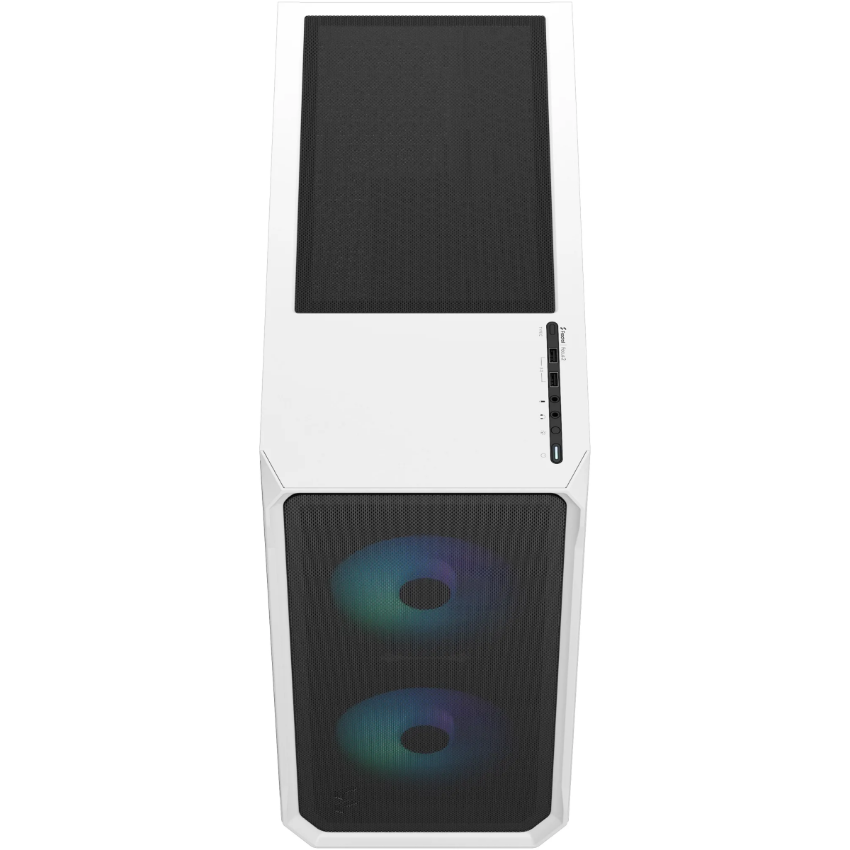 Корпус Fractal Design Focus 2 RGB White TG Clear Tint - FD-C-FOC2A-04 - фото 4