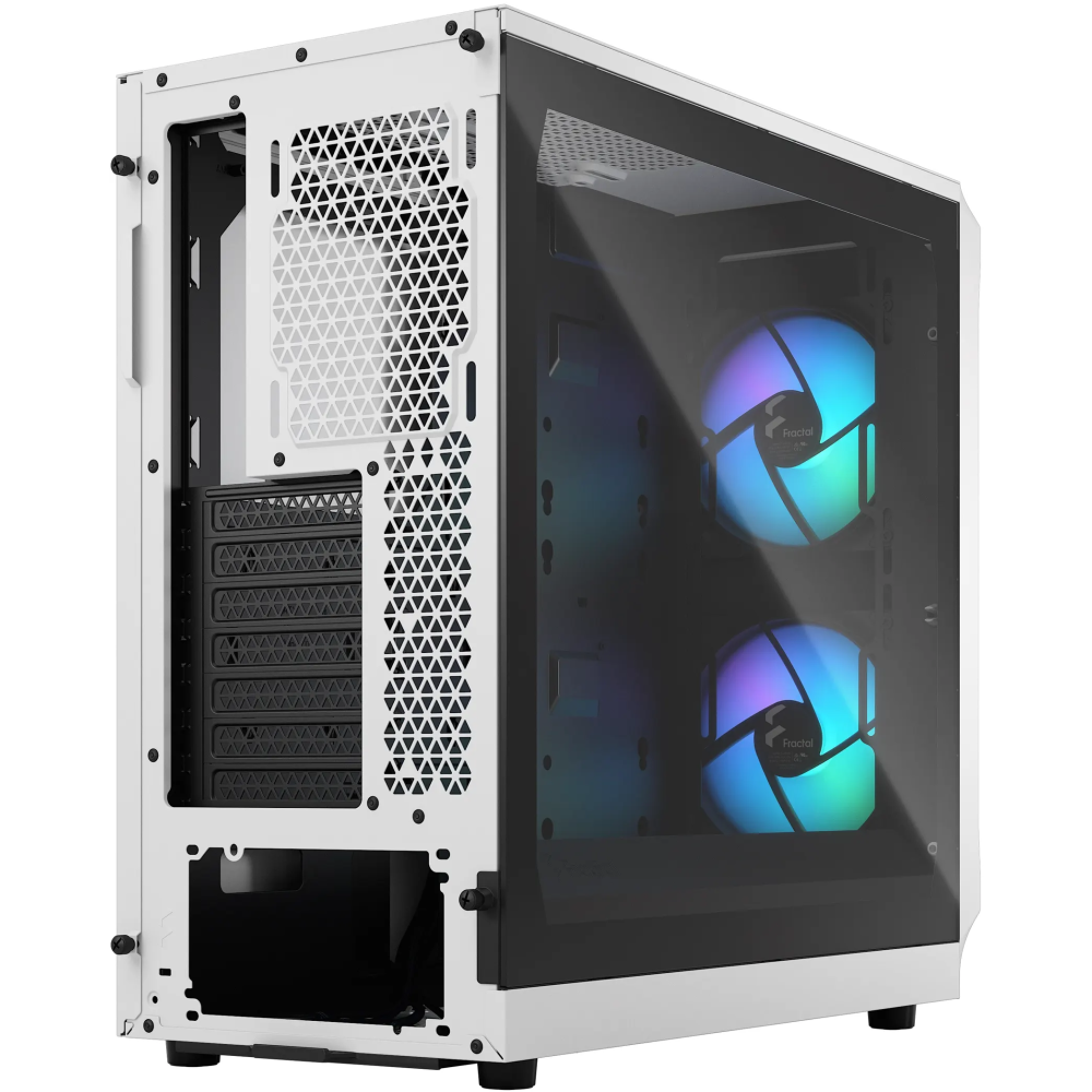 Корпус Fractal Design Focus 2 RGB White TG Clear Tint - FD-C-FOC2A-04 - фото 7