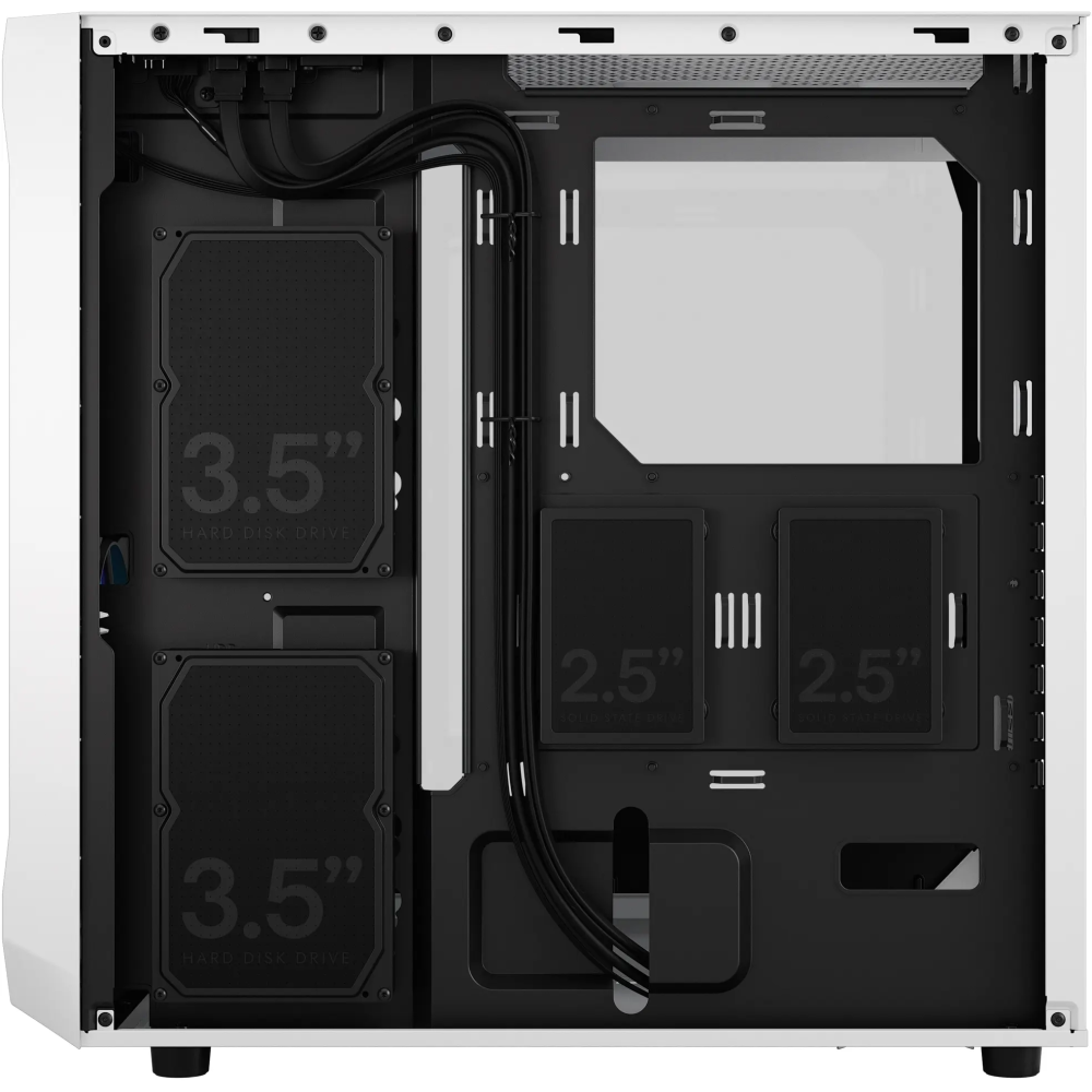 Корпус Fractal Design Focus 2 RGB White TG Clear Tint - FD-C-FOC2A-04 - фото 10