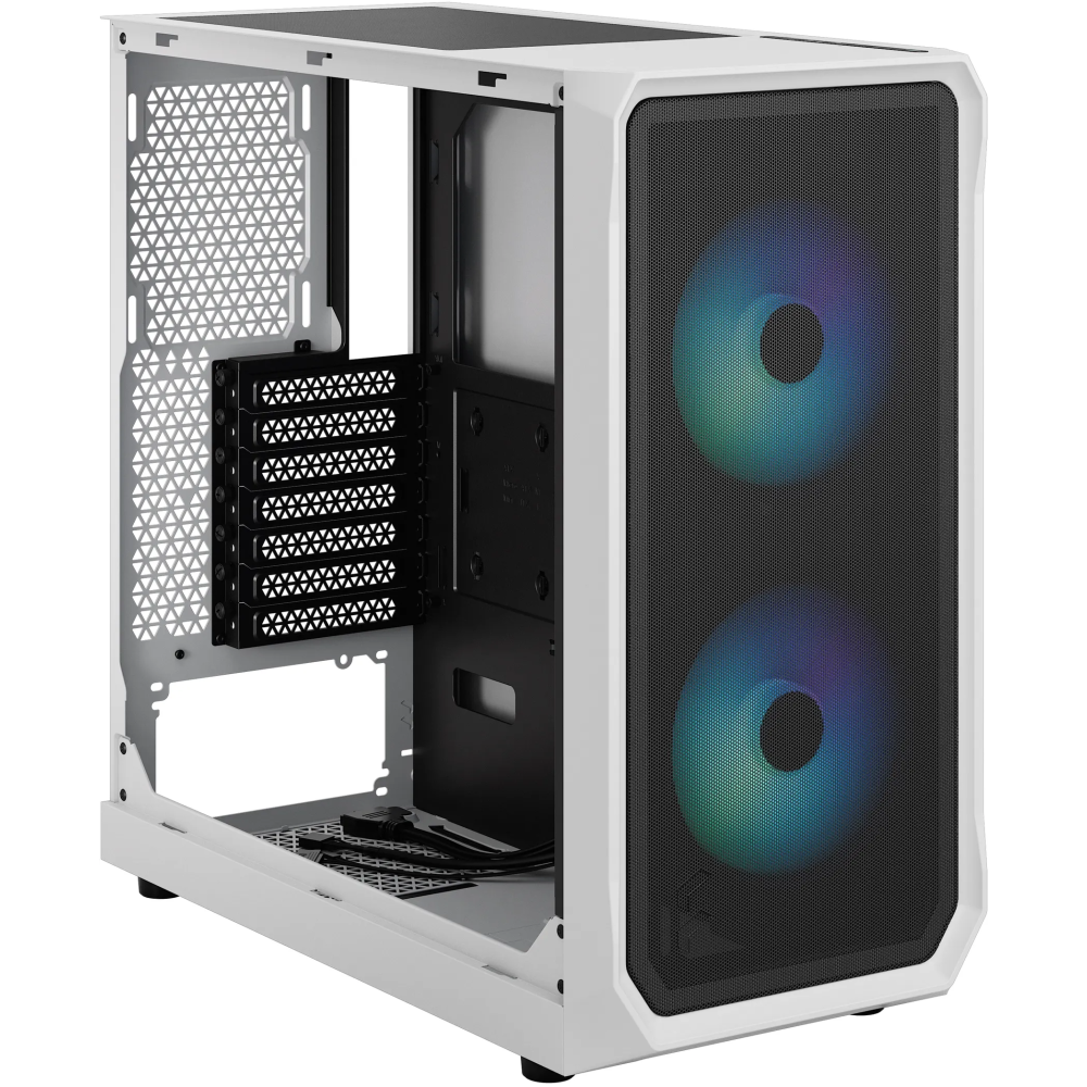 Корпус Fractal Design Focus 2 RGB White TG Clear Tint - FD-C-FOC2A-04 - фото 11