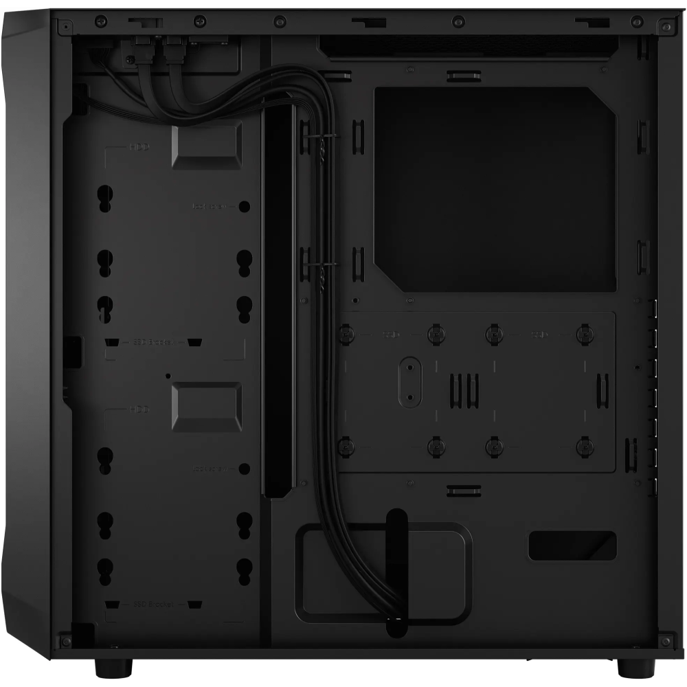 Корпус Fractal Design Focus 2 Black Solid - FD-C-FOC2A-07 - фото 9