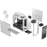 Корпус Fractal Design Meshify 2 Lite White TG Clear Tint (FD-C-MEL2A-04)