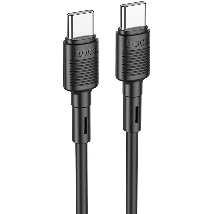 Кабель USB Type-C - USB Type-C, 1м, HOCO X83 Black - 6931474770929