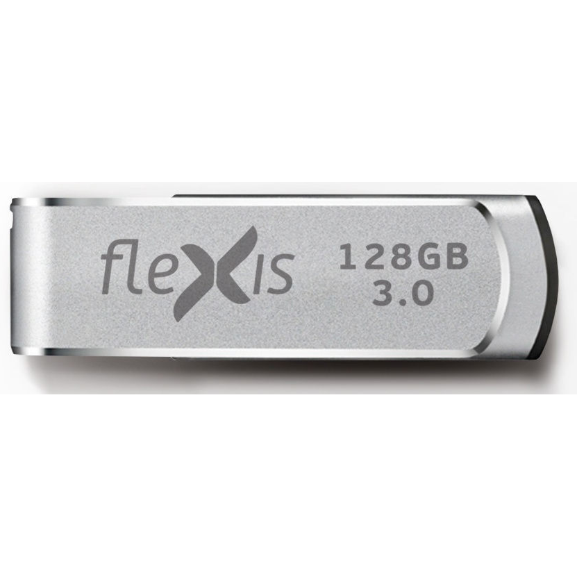 USB Flash накопитель 128Gb Flexis RS-105 Silver - FUB30128RS-105