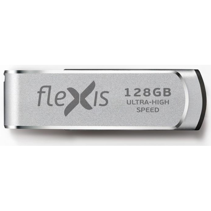USB Flash накопитель 128GB Flexis RS-105U Silver
