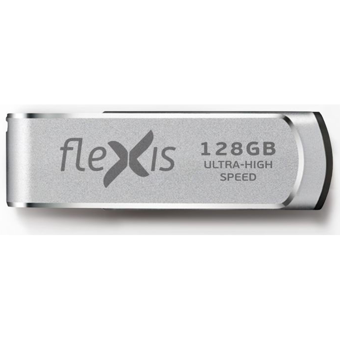USB Flash накопитель 128Gb Flexis RS-105U Silver - FUB30128RS-105U
