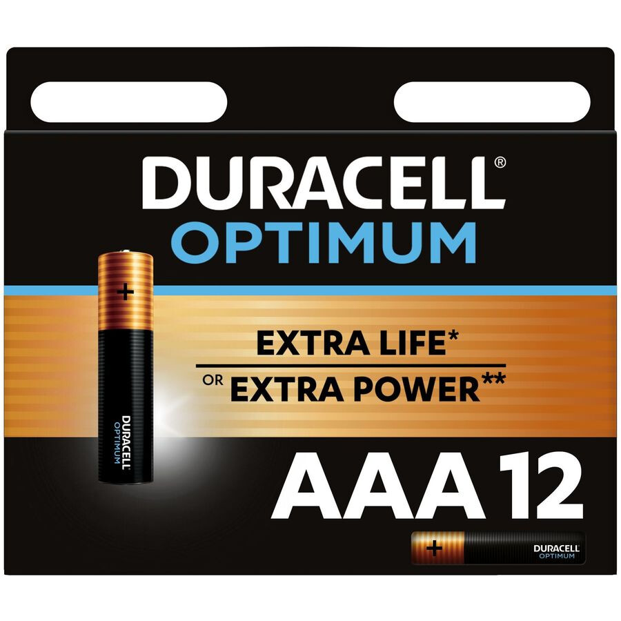 Батарейка Duracell Optimum (AAA, 12 шт.) - 5014074