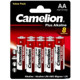 Батарейка Camelion (AA, 8 шт.) (LR6-SP8)