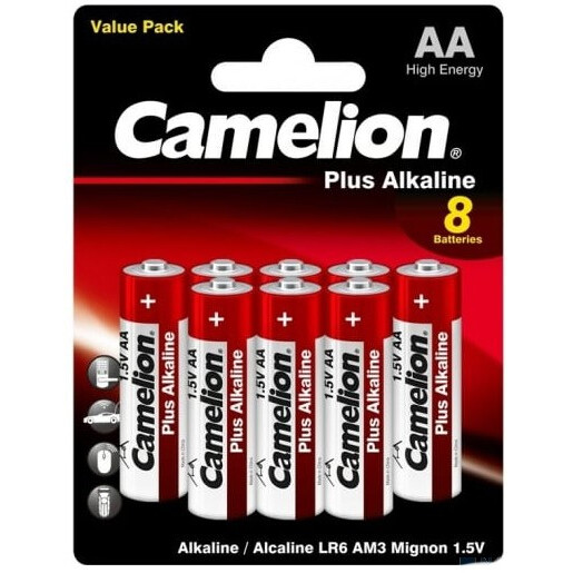 Батарейка Camelion (AA, 8 шт.) - LR6-SP8