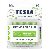 Аккумулятор TESLA Rechargeable+ (AA, 2400mAh, 4 шт.) (8594183392288)