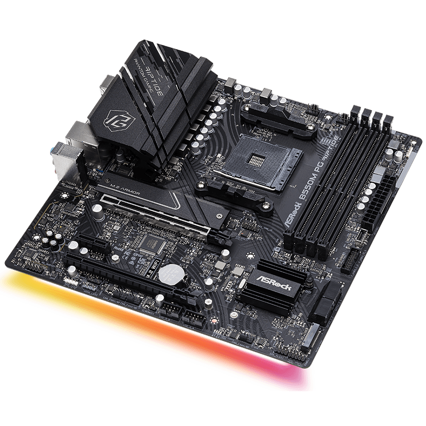 Материнская плата ASRock B550M PG Riptide - фото 2