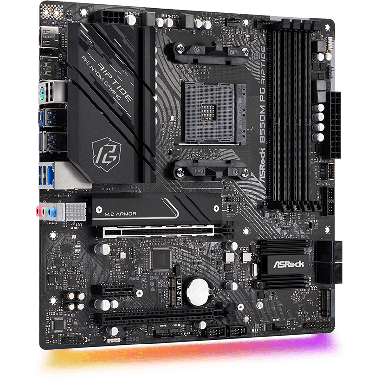 Материнская плата ASRock B550M PG Riptide - фото 3