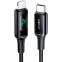 Кабель USB Type-C - Lightning, 1.2м, ACEFAST C6-01 Black - AF-C6-01-BK
