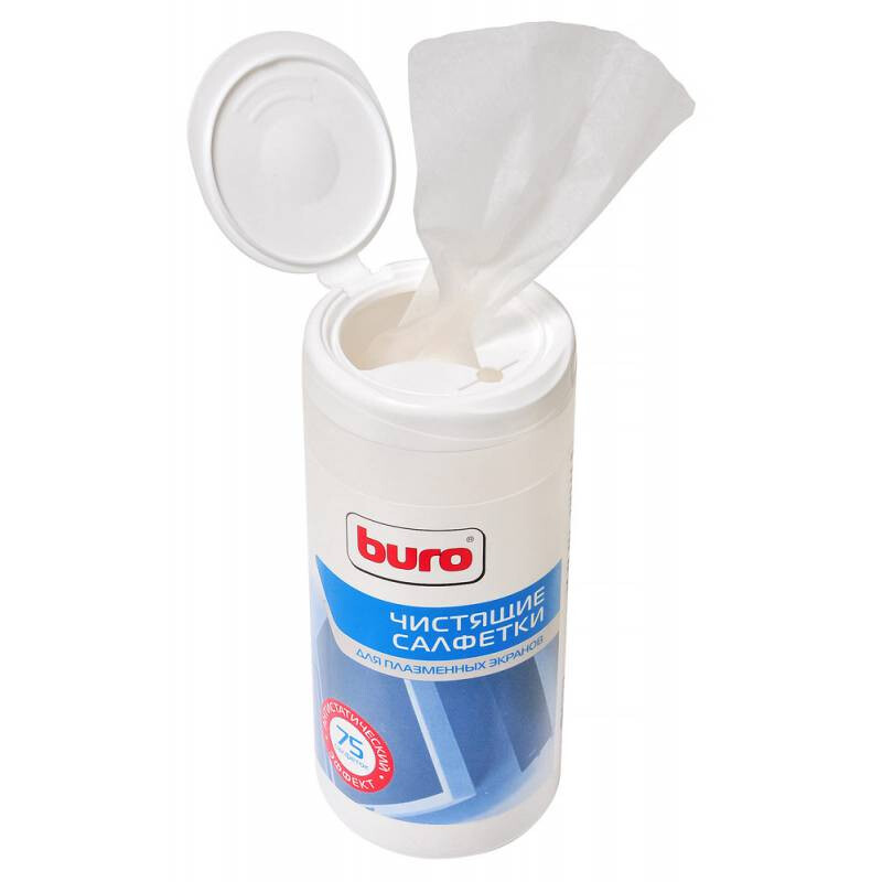 Чистящие салфетки Buro BU-TPSM, 75 шт. - 817438