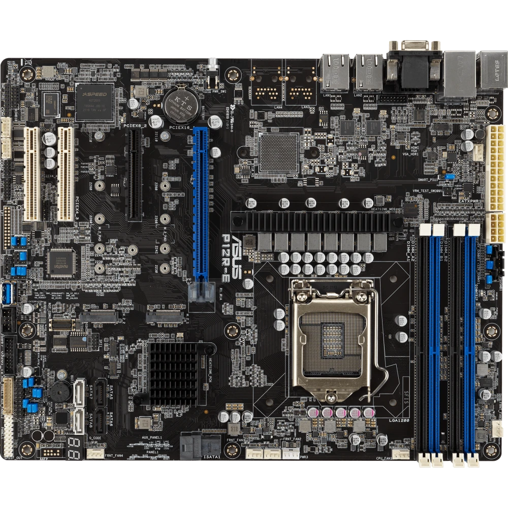 Серверная материнская плата ASUS P12R-E - 90SB0A90-M0UAY0