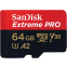 Карта памяти 64Gb MicroSD SanDisk Extreme Pro (SDSQXCU-064G-GN6MA)