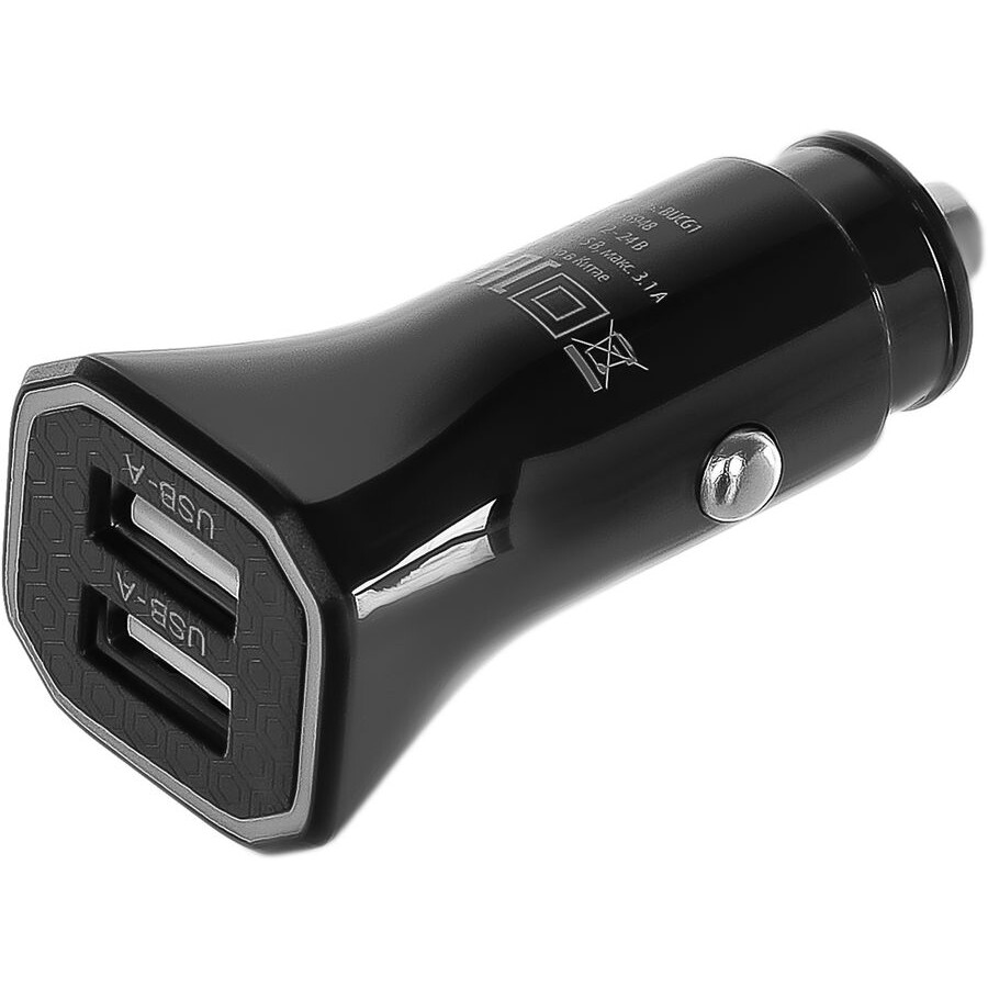 Автомобильное зарядное устройство Buro BUCG1 Black - BUCG15S200BK