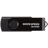 USB Flash накопитель 64Gb Move Speed M2 Black (M2-64G)