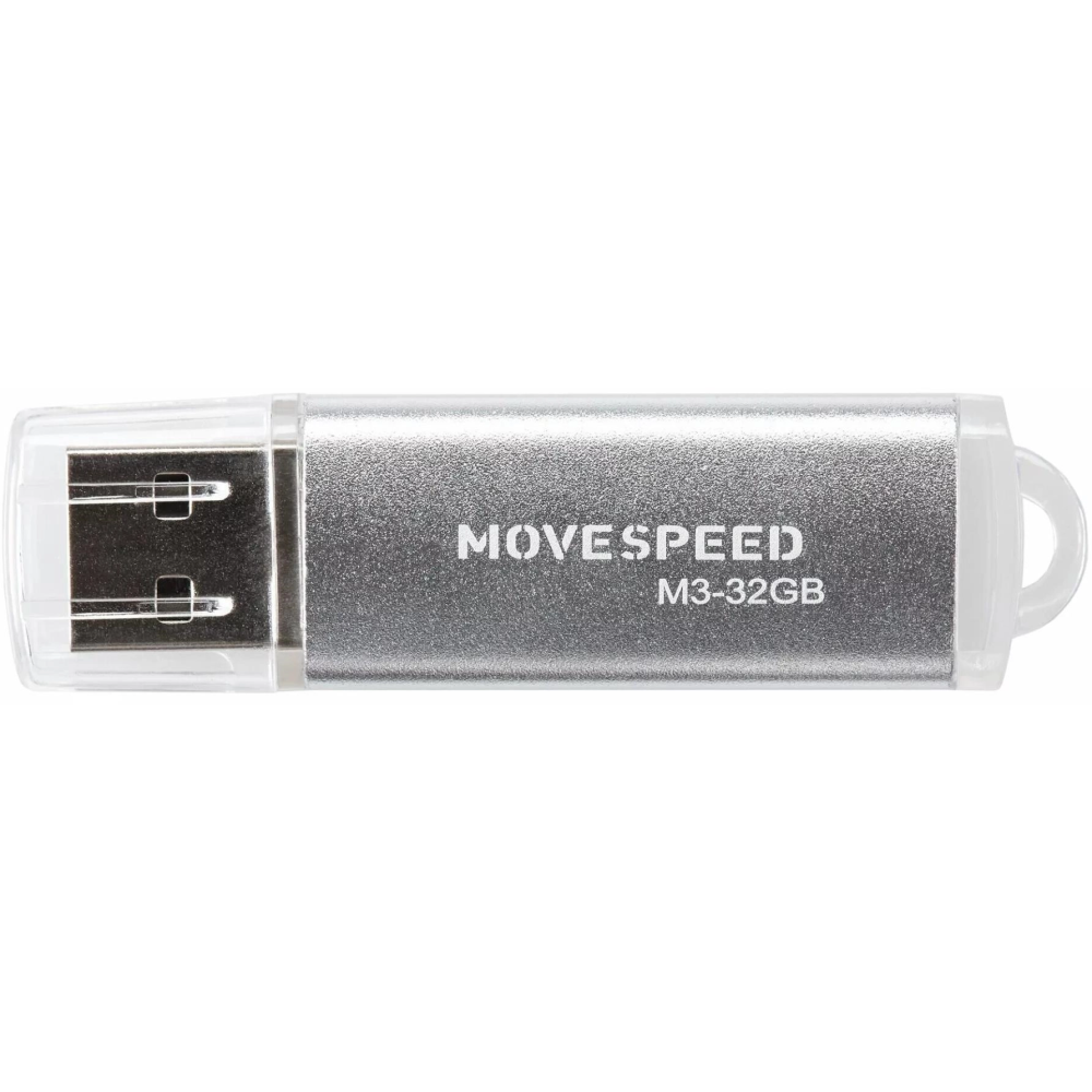USB Flash накопитель 32Gb Move Speed M3 Silver - M3-32G