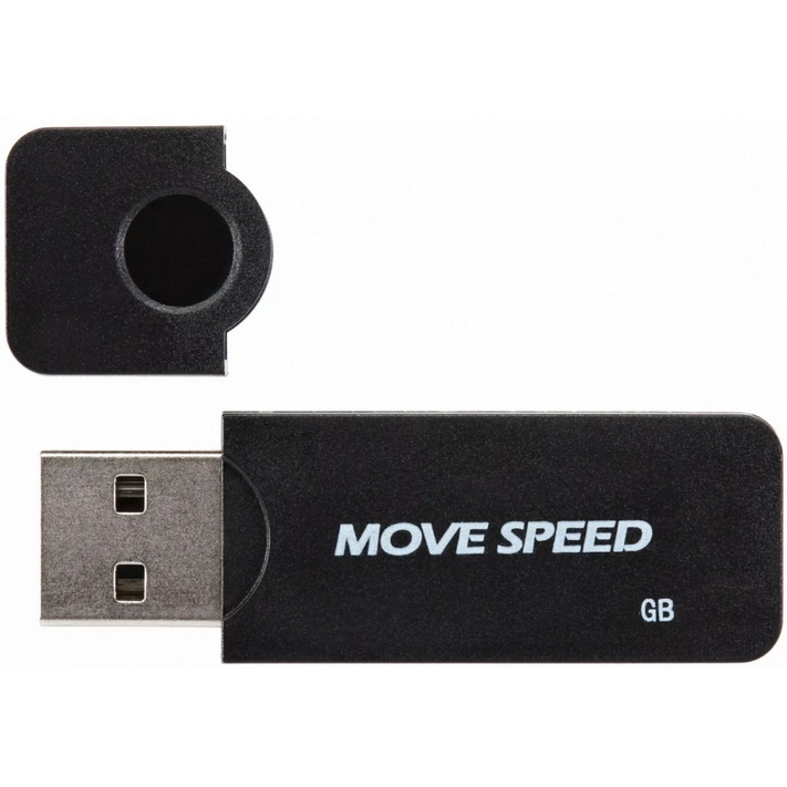 USB Flash накопитель 16Gb Move Speed KHWS1 Black - U2PKHWS1-16GB