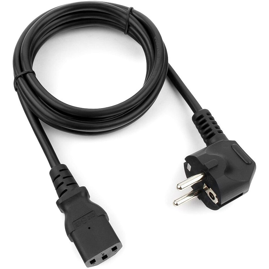 Кабель питания Schuko - C13, 1.8м, Cablexpert PC-186-1-1.8M