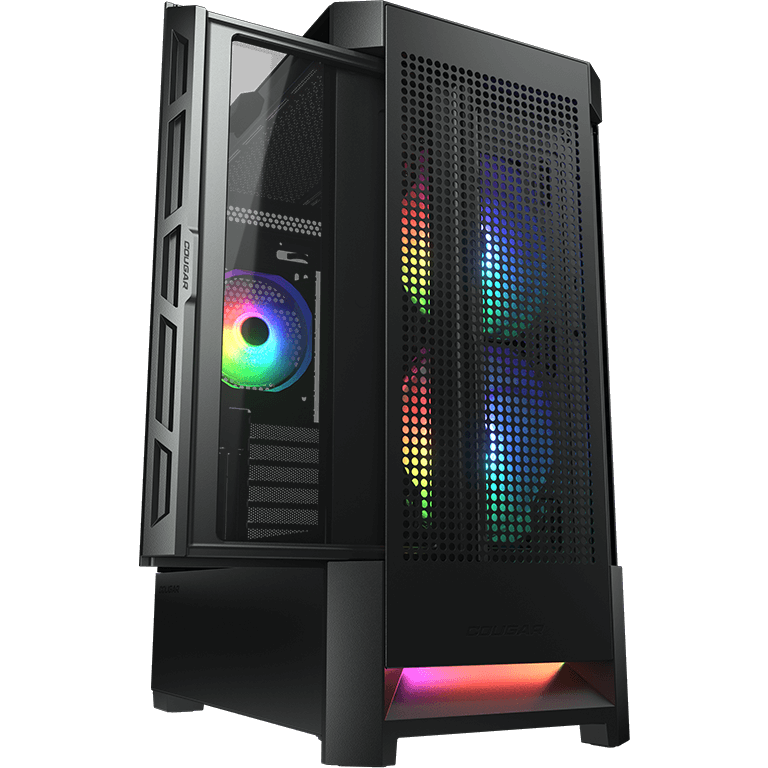 Корпус Cougar Airface RGB Black: купить в интернет магазине Регард Москва: цена, характеристики, описание, отзывы