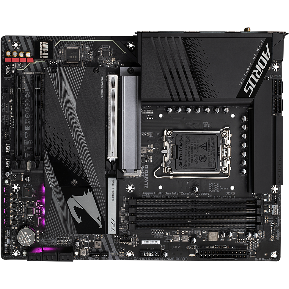 Материнская плата Gigabyte Z790 AORUS ELITE AX - фото 4