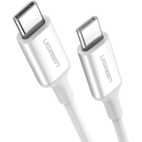 Кабель USB Type-C - USB Type-C, 2м, UGREEN US264 White (60520)