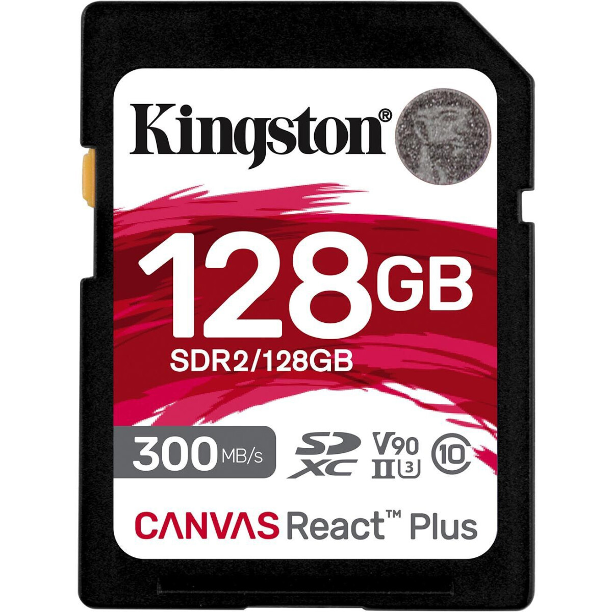 Карта памяти 128GB SD Kingston Canvas React Plus (SDR2/128GB)