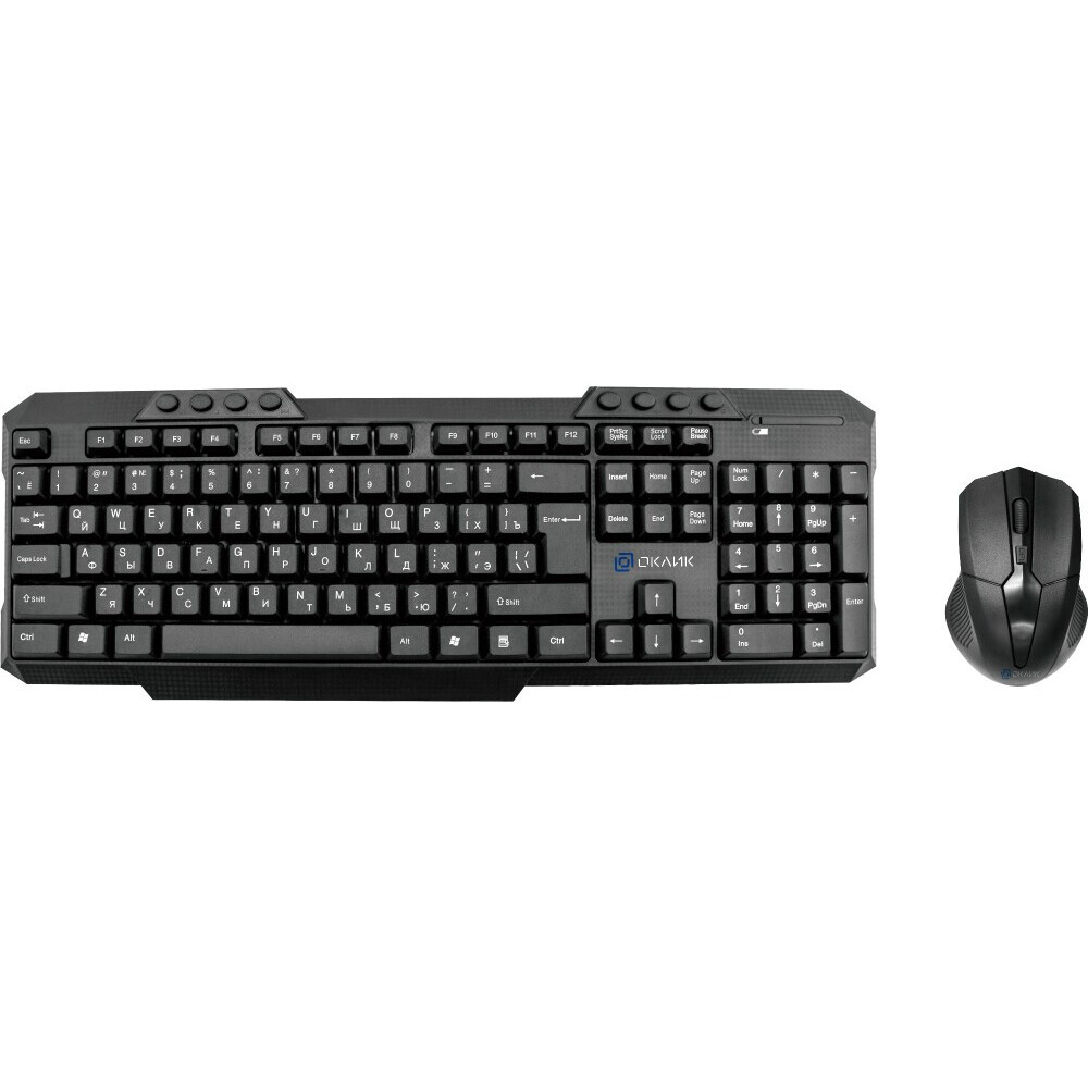 Клавиатура + мышь Oklick 205MK Black - 1546786