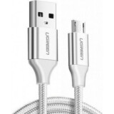 Кабель USB A (M) - microUSB B (M), 1м, UGREEN US290 White (60151)