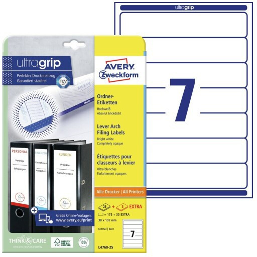 Этикетки Avery Zweckform L4760-25
