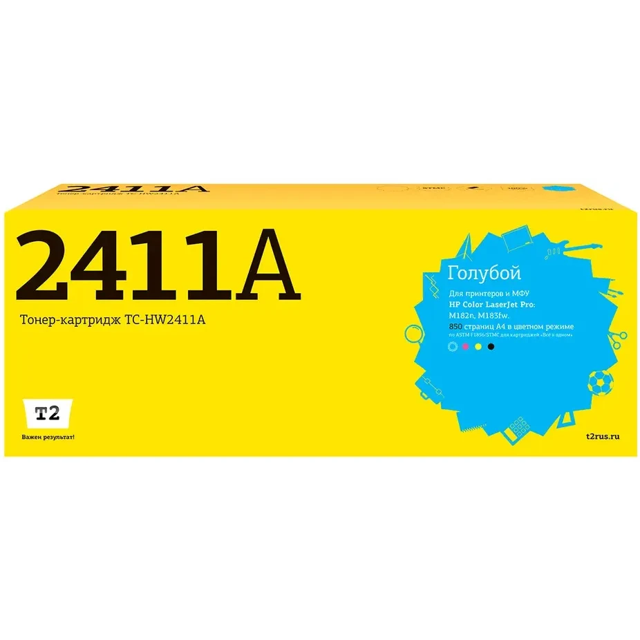 Картридж T2 TC-HW2411A Cyan